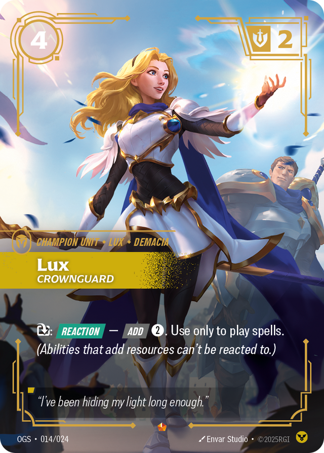 Riftbound Champion Unit: Lux