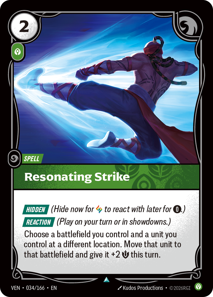 Riftbound Spell: Resonating Strike