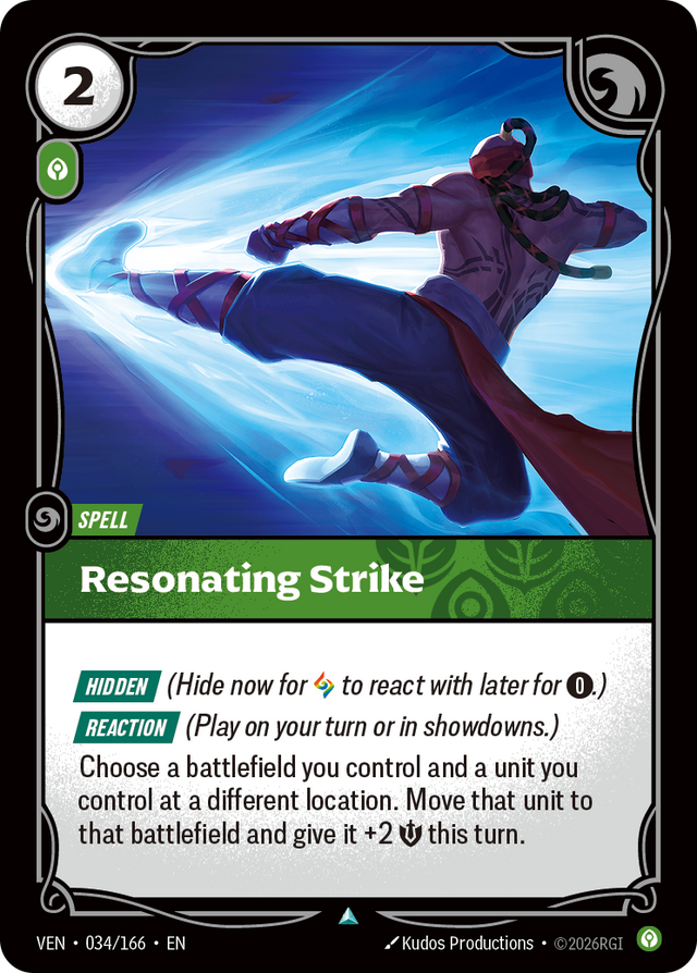 Riftbound Spell: Resonating Strike