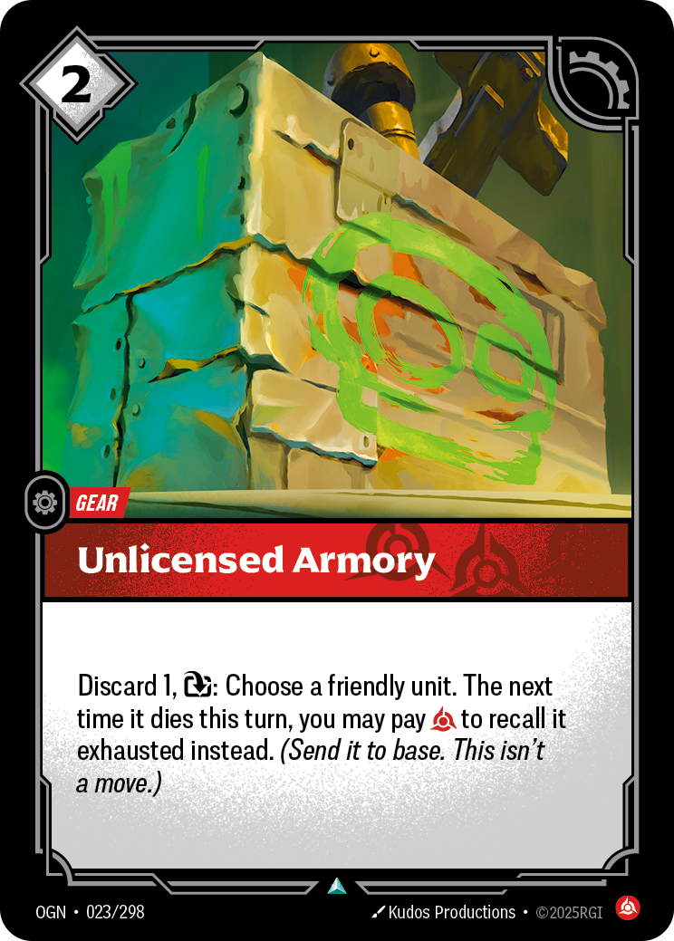 Riftbound Gear: Unlicensed Armory