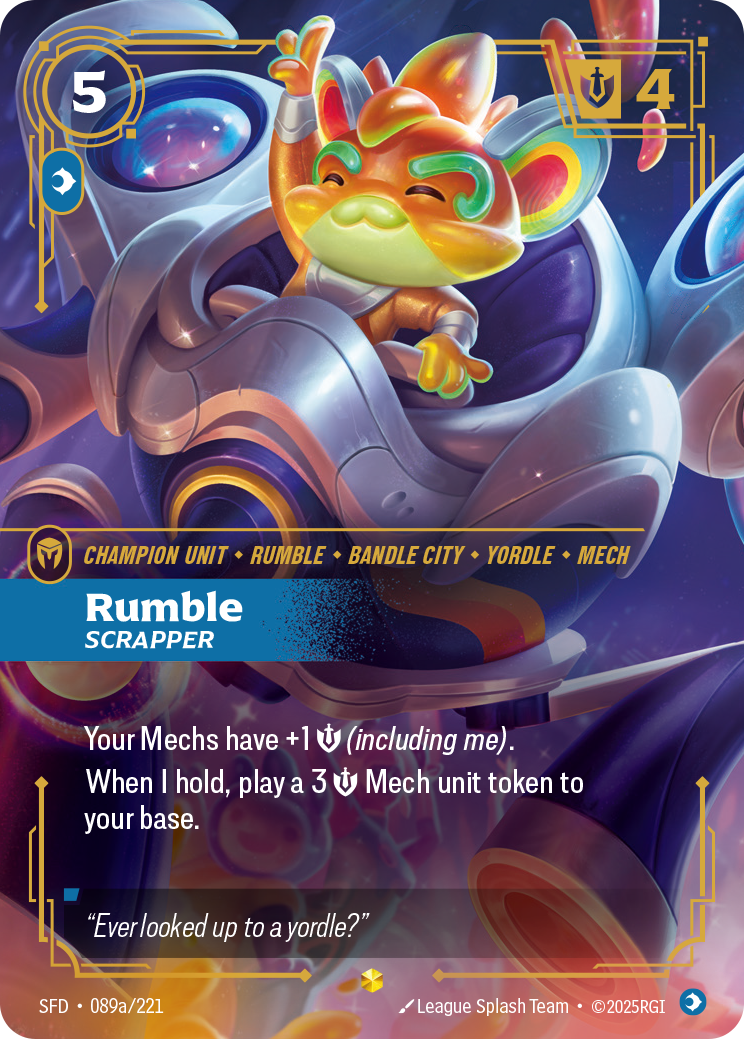 Riftbound Champion Unit: Rumble