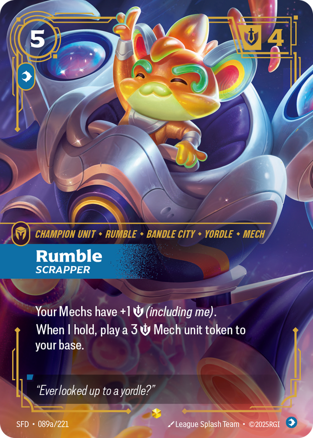 Riftbound Champion Unit: Rumble