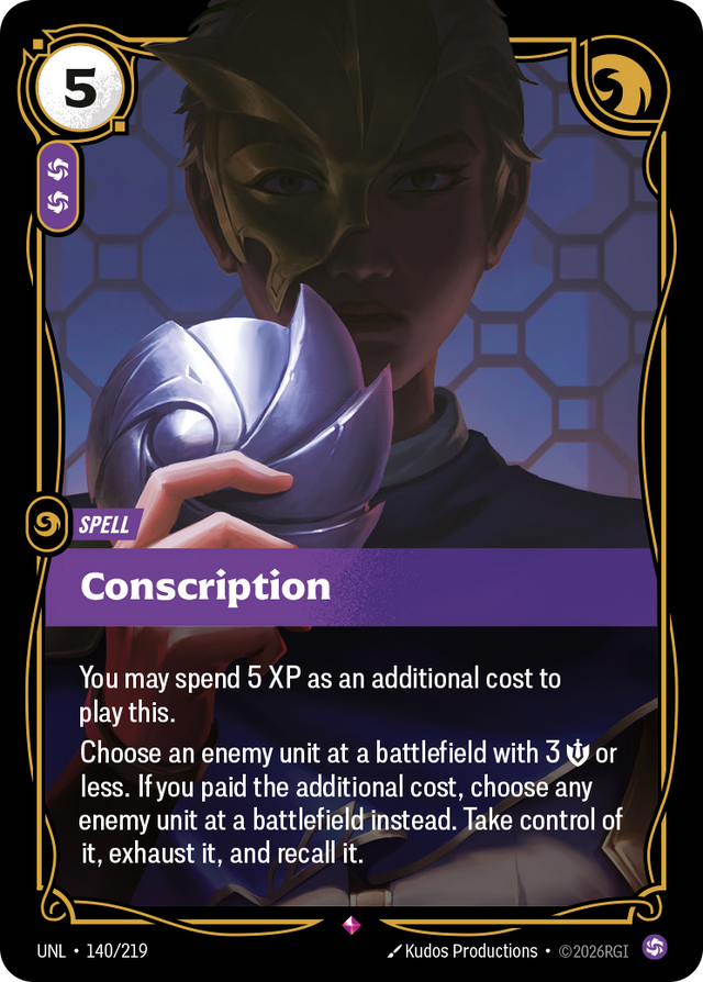 Riftbound Spell: Conscription