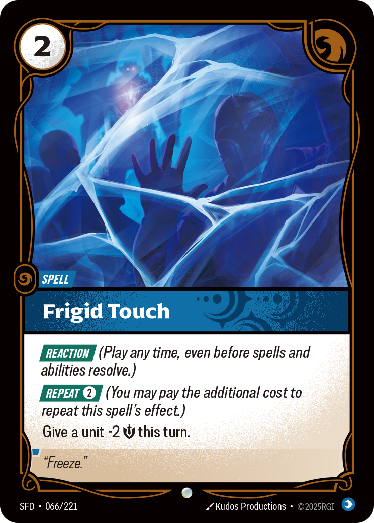 Riftbound Spell: Frigid Touch