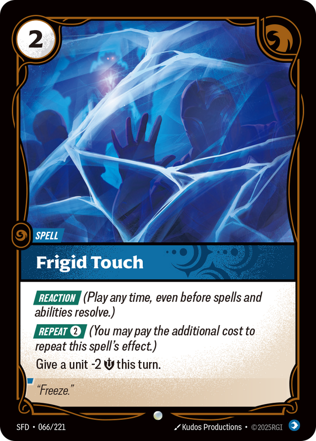 Riftbound Spell: Frigid Touch