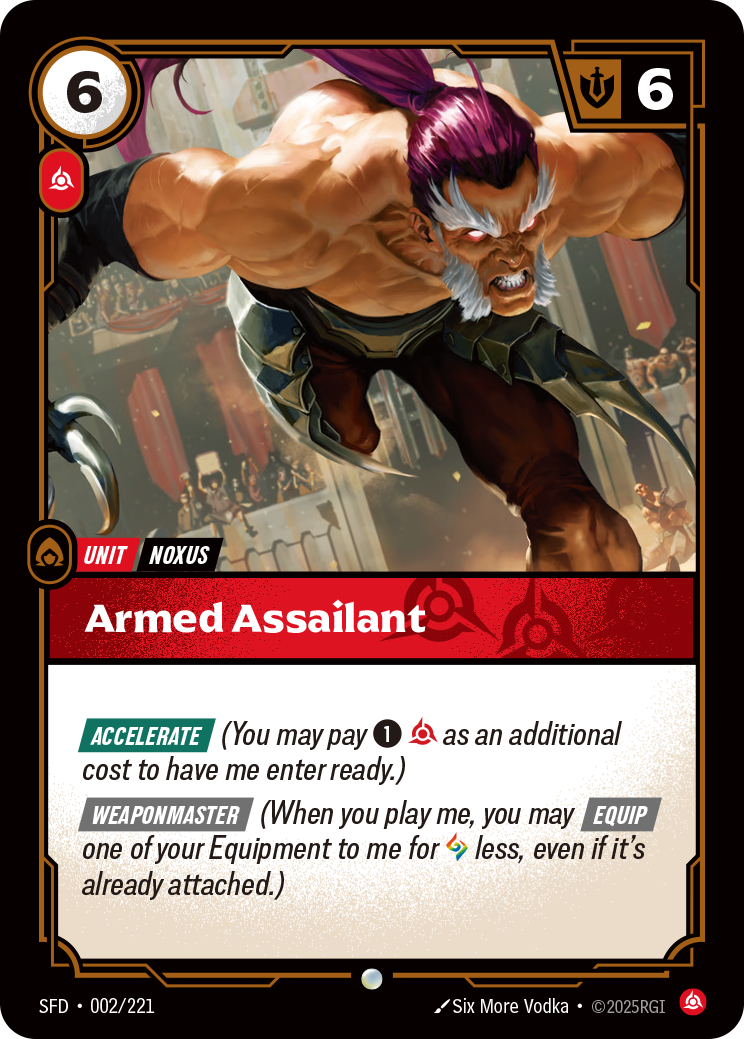 Riftbound Unit: Armed Assailant