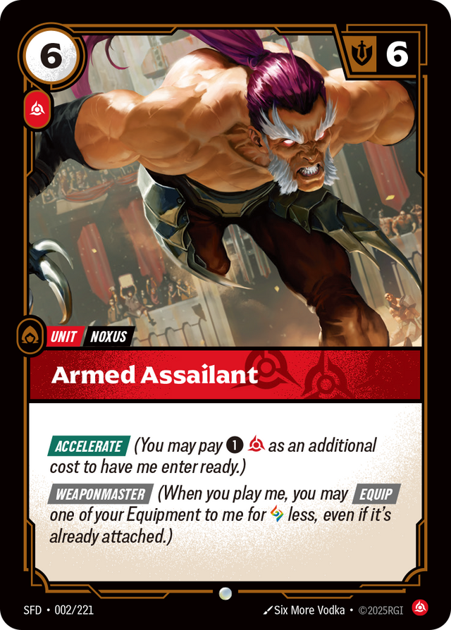 Riftbound Unit: Armed Assailant