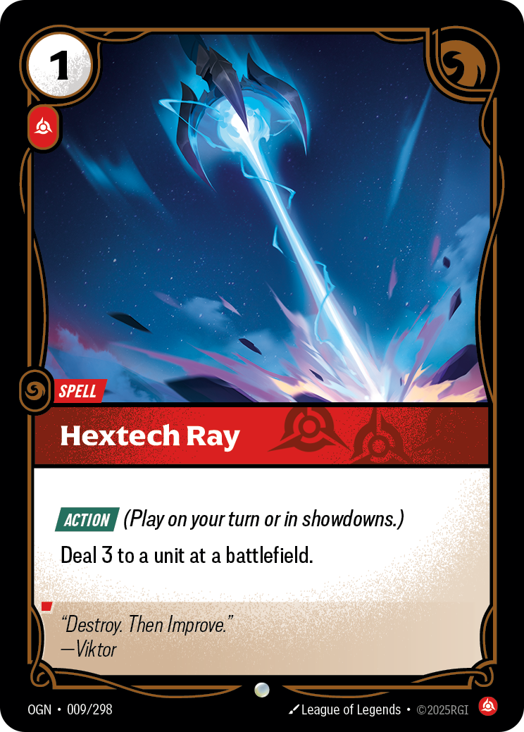 Riftbound Spell: Hextech Ray