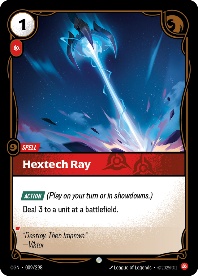 Riftbound Spell: Hextech Ray