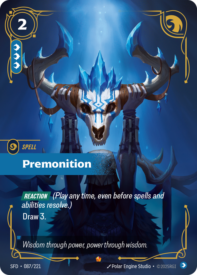 Riftbound Spell: Premonition