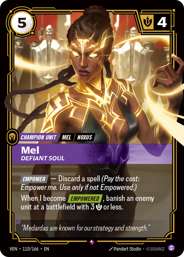 Riftbound Champion Unit: Mel