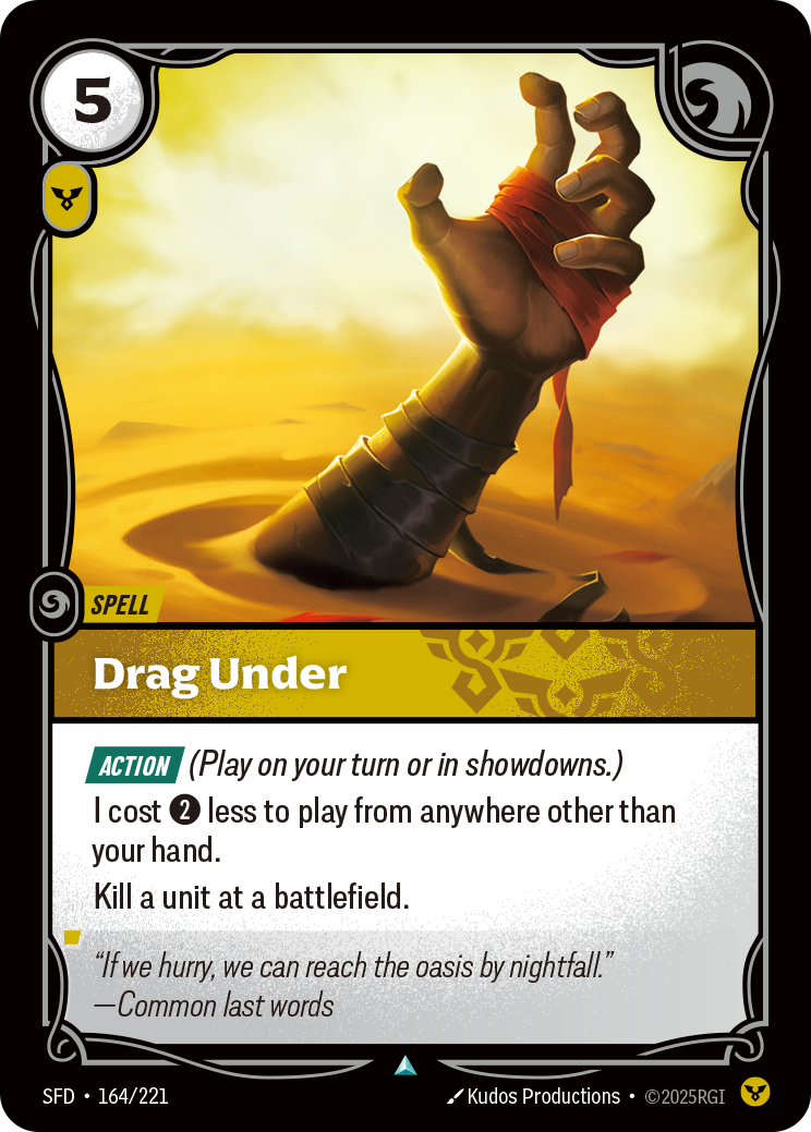 Riftbound Spell: Drag Under
