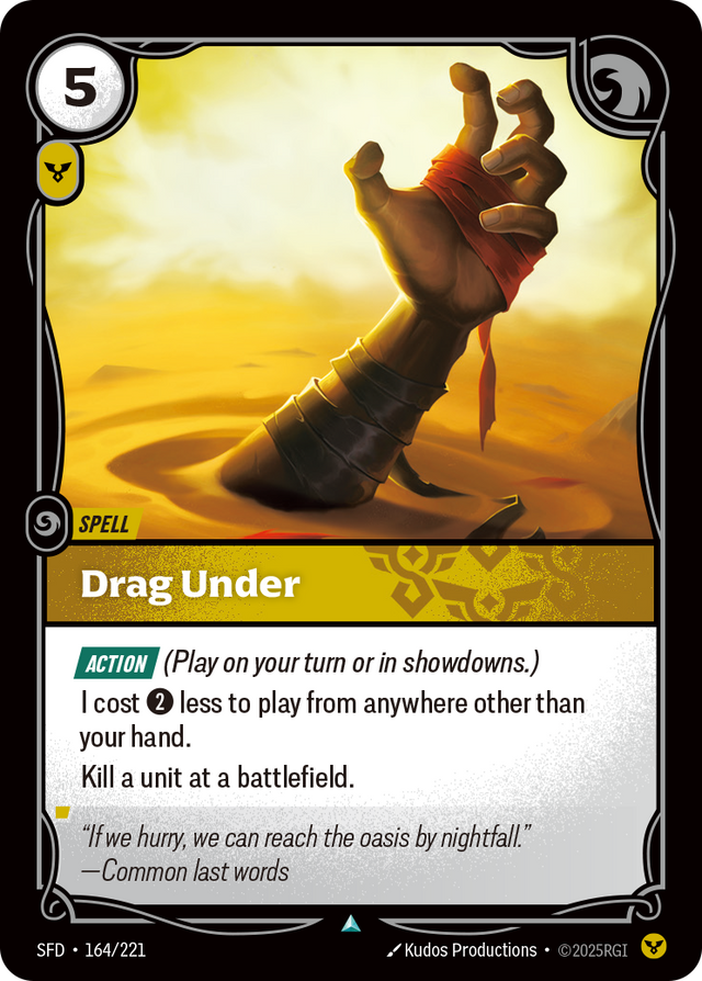 Riftbound Spell: Drag Under
