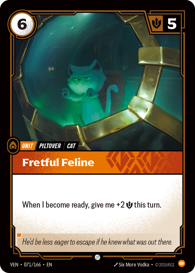 Riftbound Unit: Fretful Feline