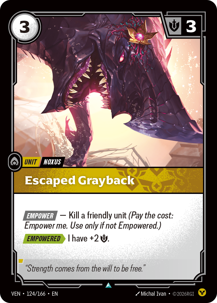 Riftbound Unit: Escaped Grayback