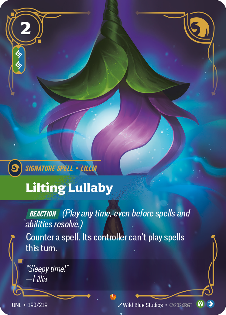 Riftbound Spell: Lilting Lullaby