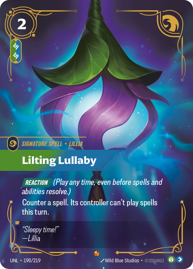 Riftbound Spell: Lilting Lullaby