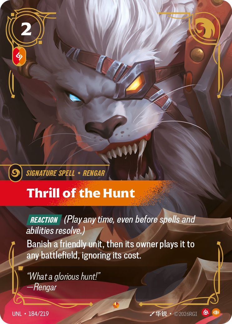 Riftbound Spell: Thrill of the Hunt