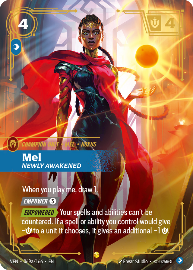 Riftbound Champion Unit: Mel