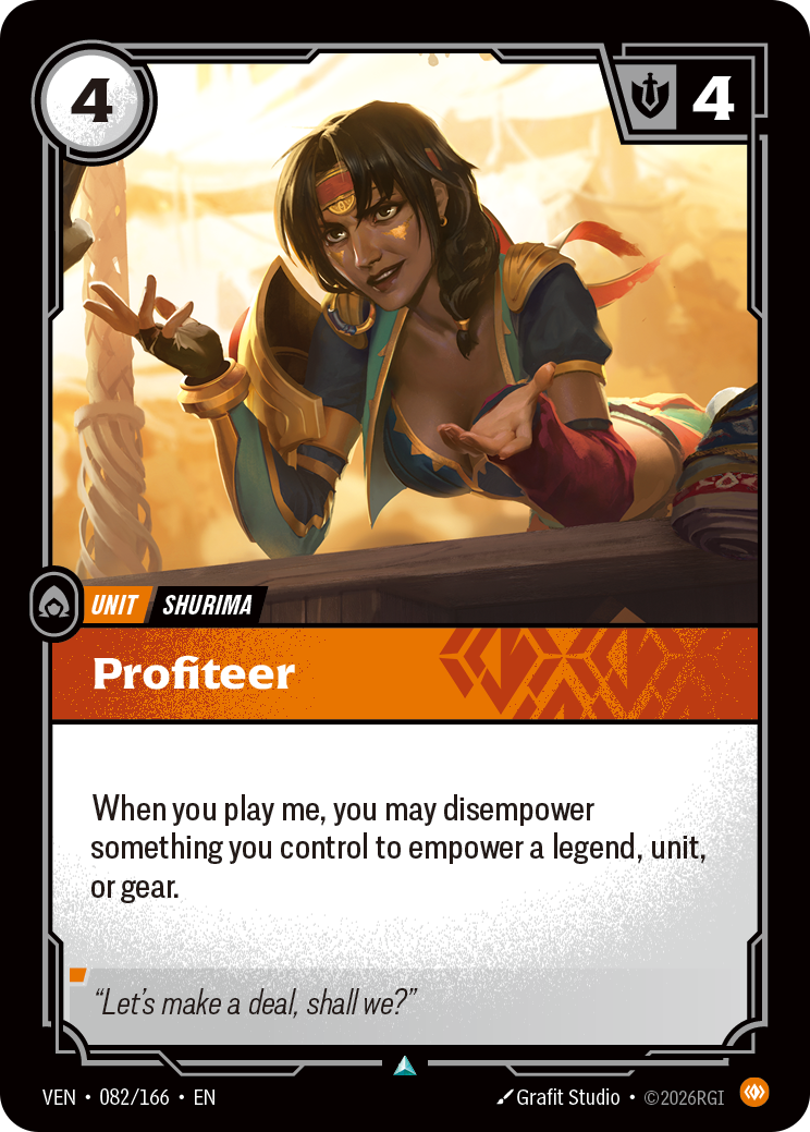 Riftbound Unit: Profiteer