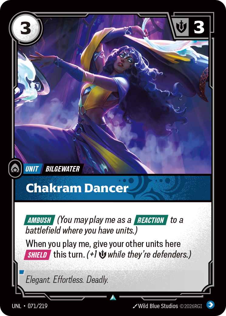Riftbound Unit: Chakram Dancer