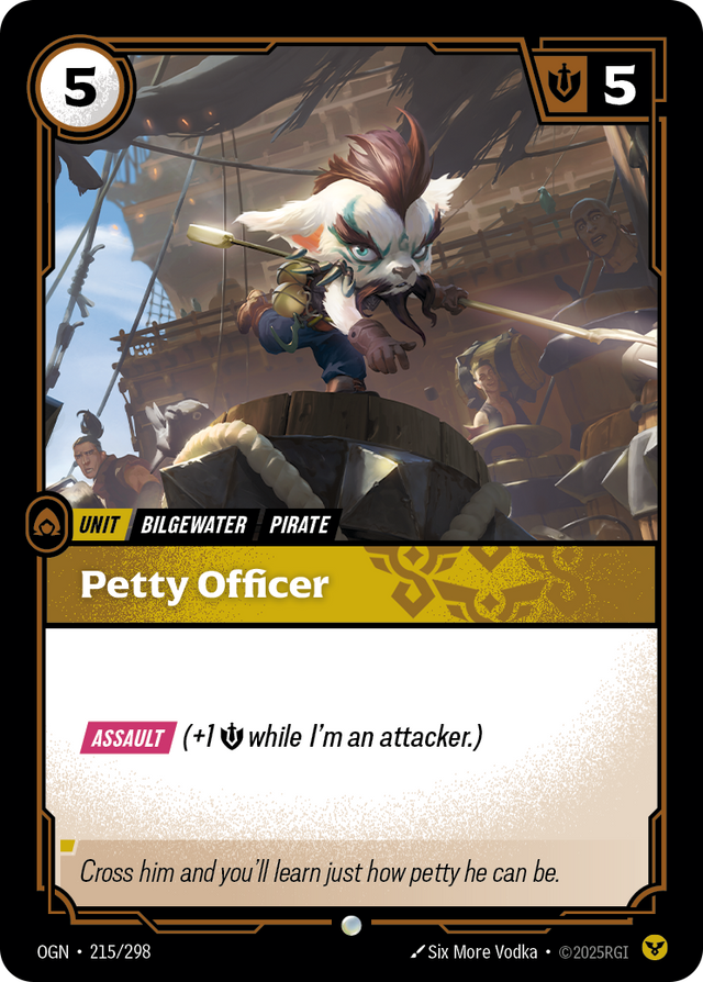 Riftbound Unit: Petty Officer