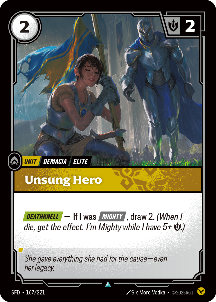 Riftbound Unit: Unsung Hero
