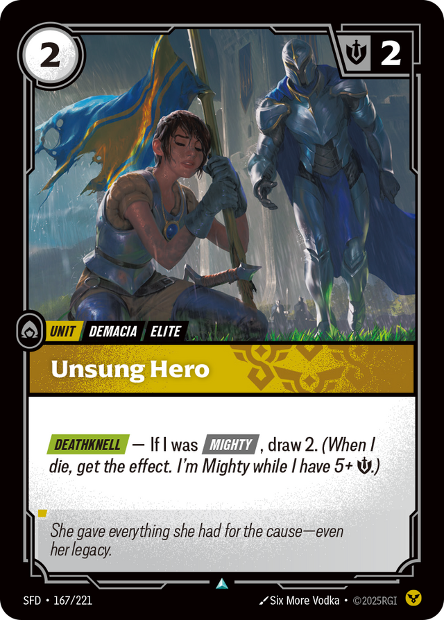 Riftbound Unit: Unsung Hero