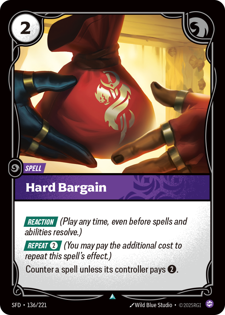 Riftbound Spell: Hard Bargain