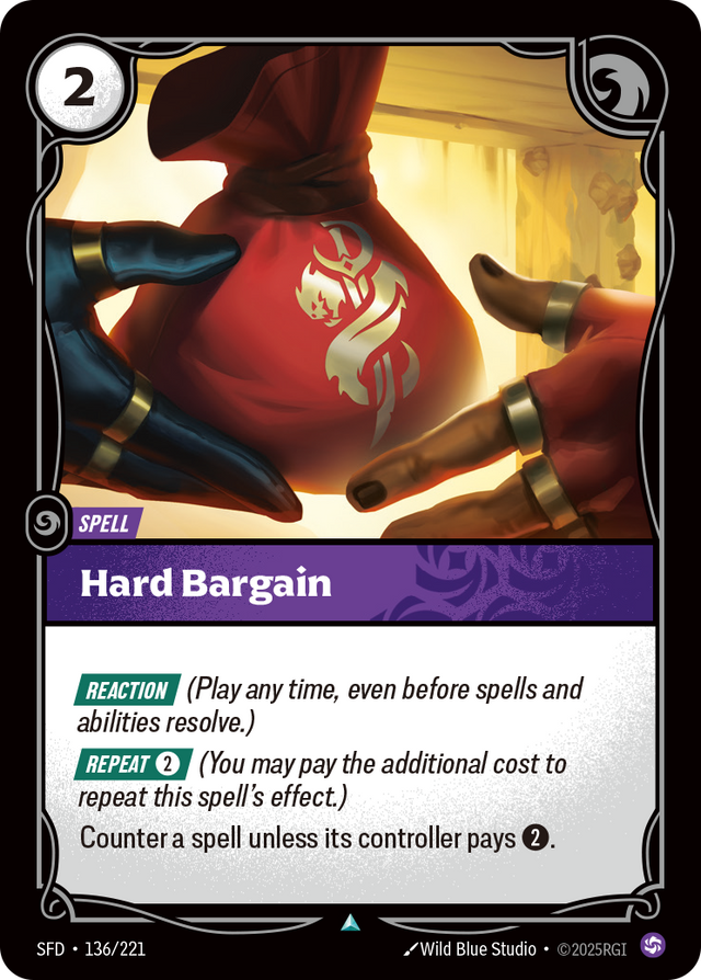 Riftbound Spell: Hard Bargain