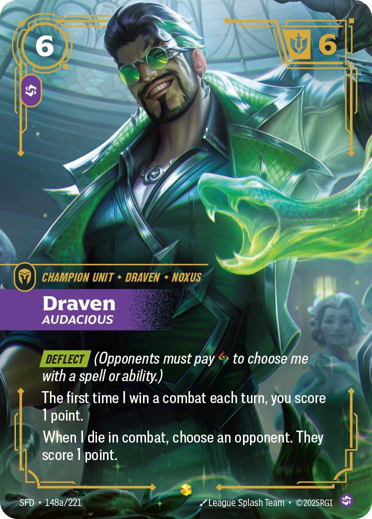 Riftbound Champion Unit: Draven