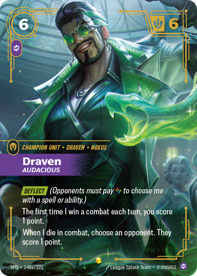 Riftbound Champion Unit: Draven