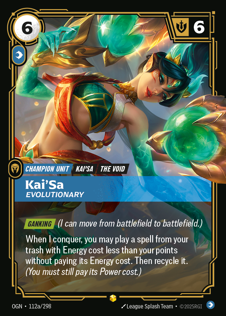 Riftbound Champion Unit: Kai'Sa