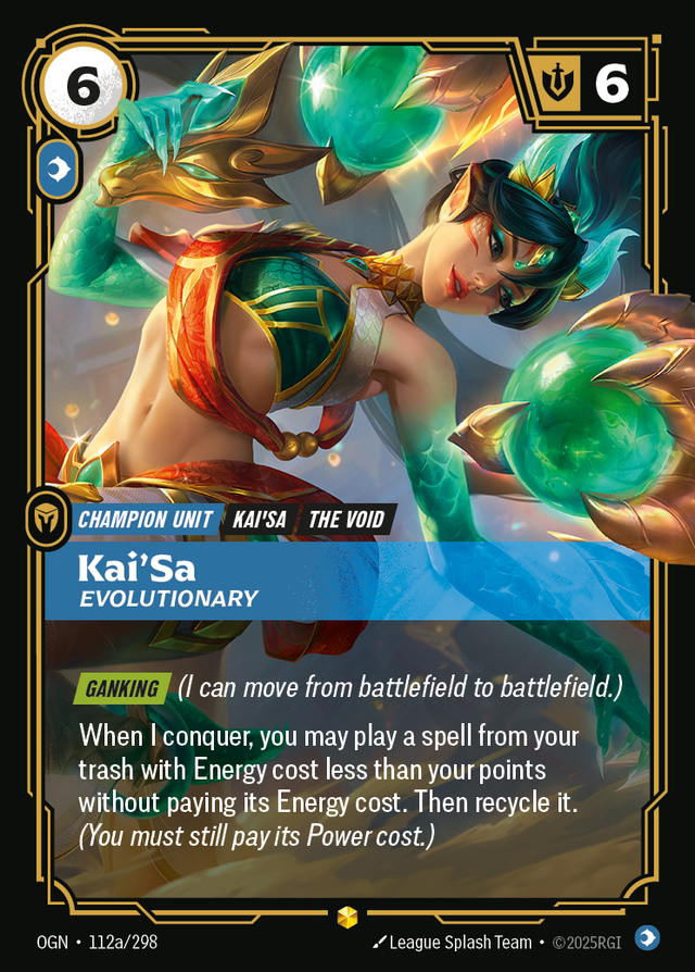 Riftbound Champion Unit: Kai'Sa