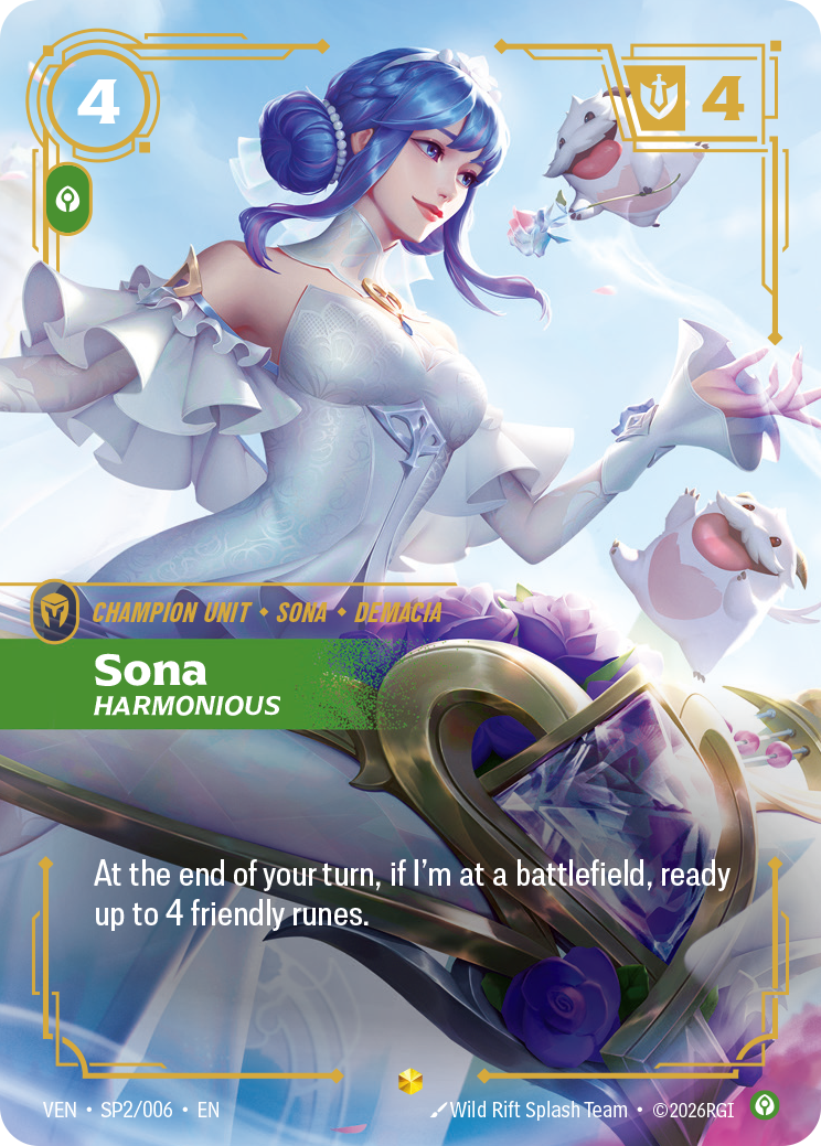 Riftbound Champion Unit: Sona