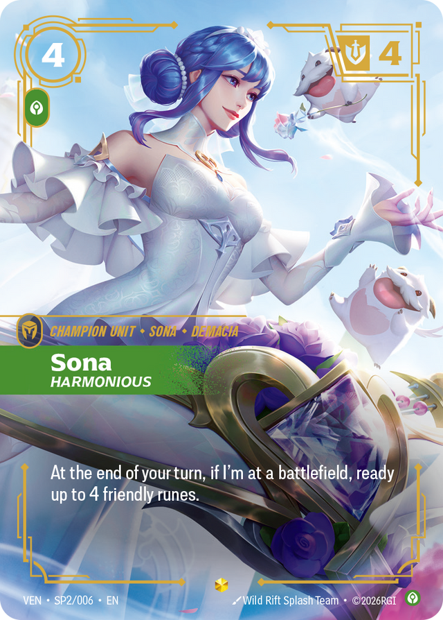 Riftbound Champion Unit: Sona