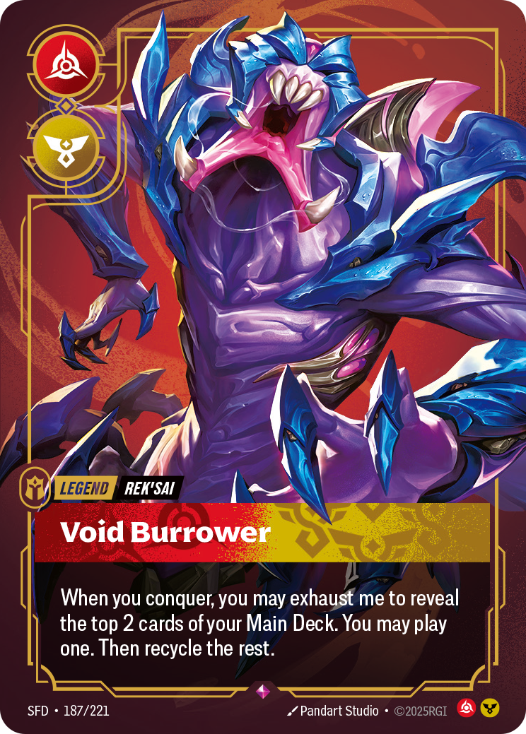 Riftbound Legend: Void Burrower