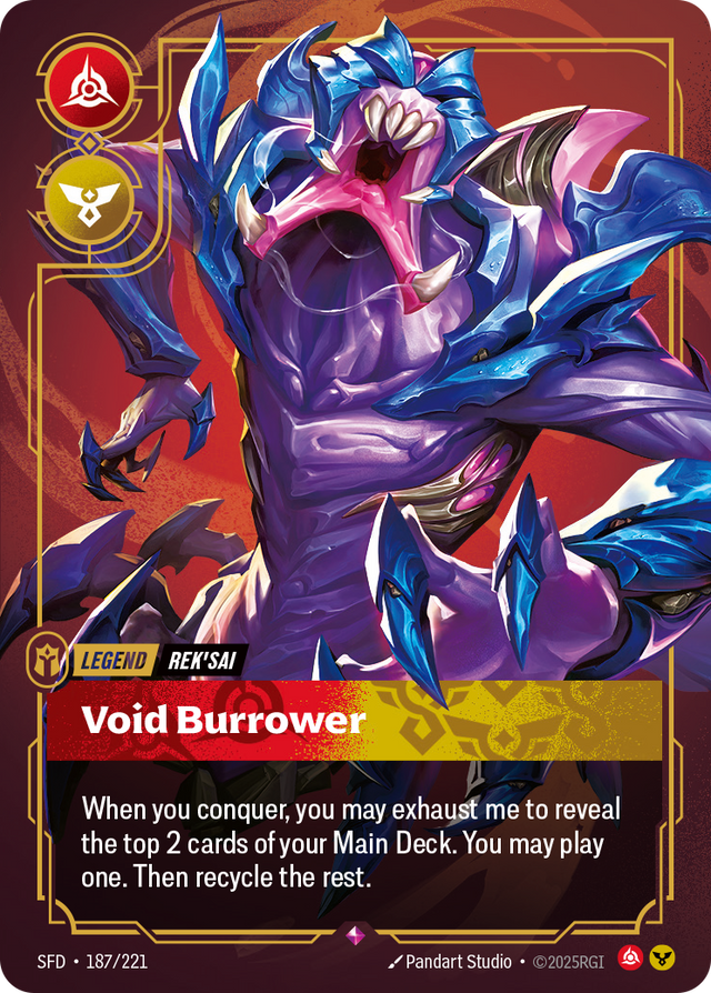 Riftbound Legend: Void Burrower