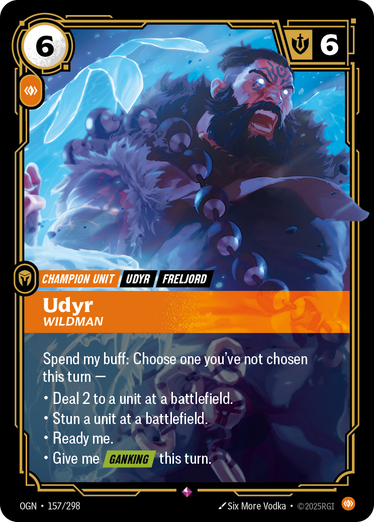 Riftbound Champion Unit: Udyr