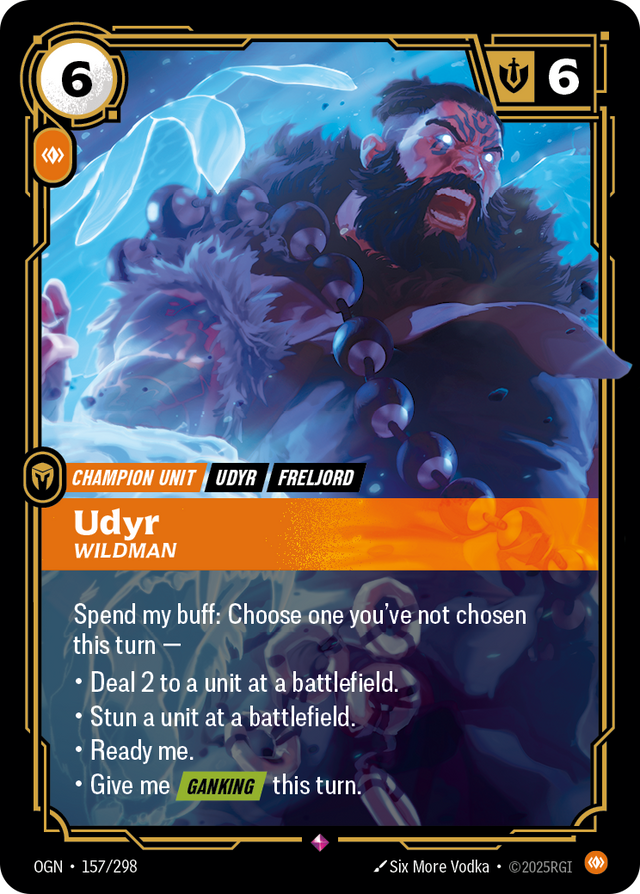 Riftbound Champion Unit: Udyr