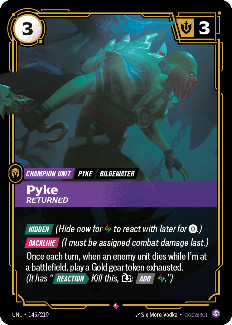 Riftbound Champion Unit: Pyke
