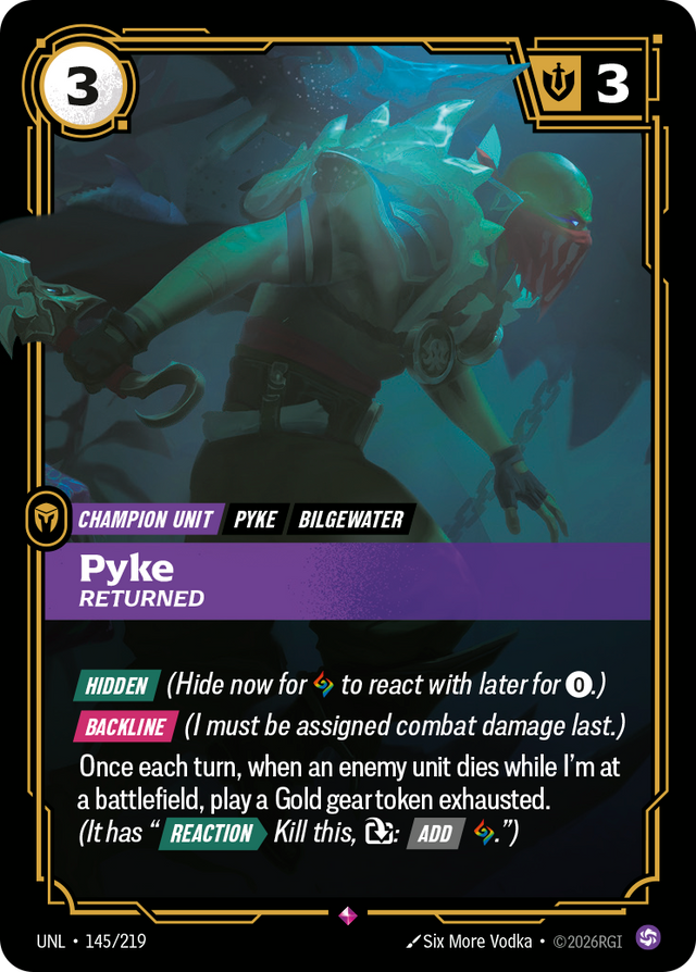 Riftbound Champion Unit: Pyke