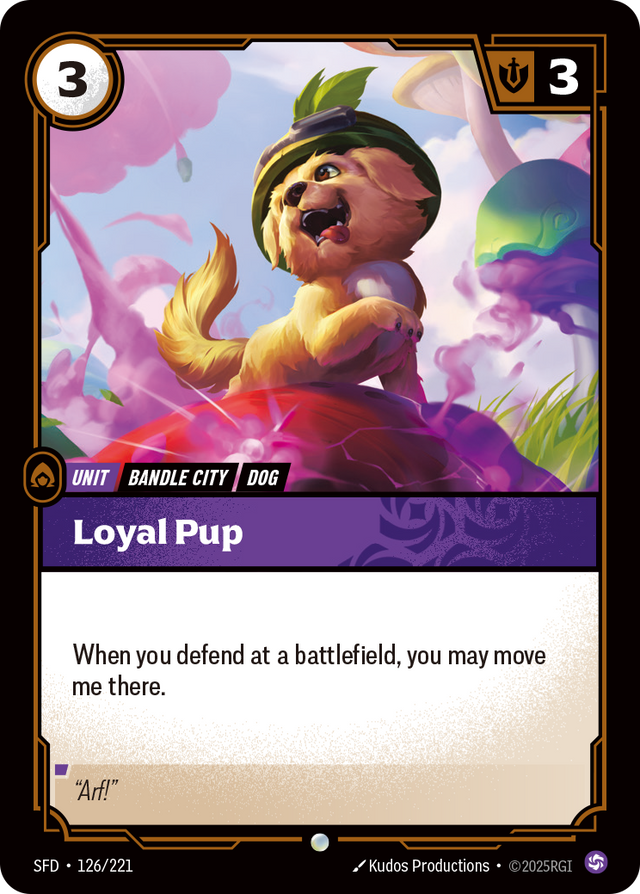 Riftbound Unit: Loyal Pup
