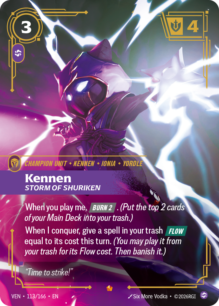 Riftbound Champion Unit: Kennen