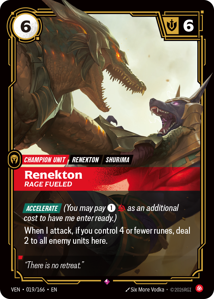 Riftbound Champion Unit: Renekton