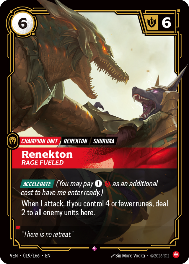 Riftbound Champion Unit: Renekton