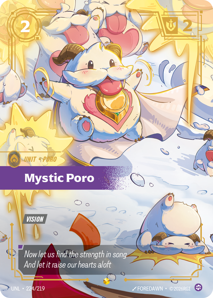 Riftbound Unit: Mystic Poro