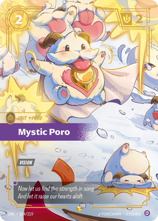 Riftbound Unit: Mystic Poro