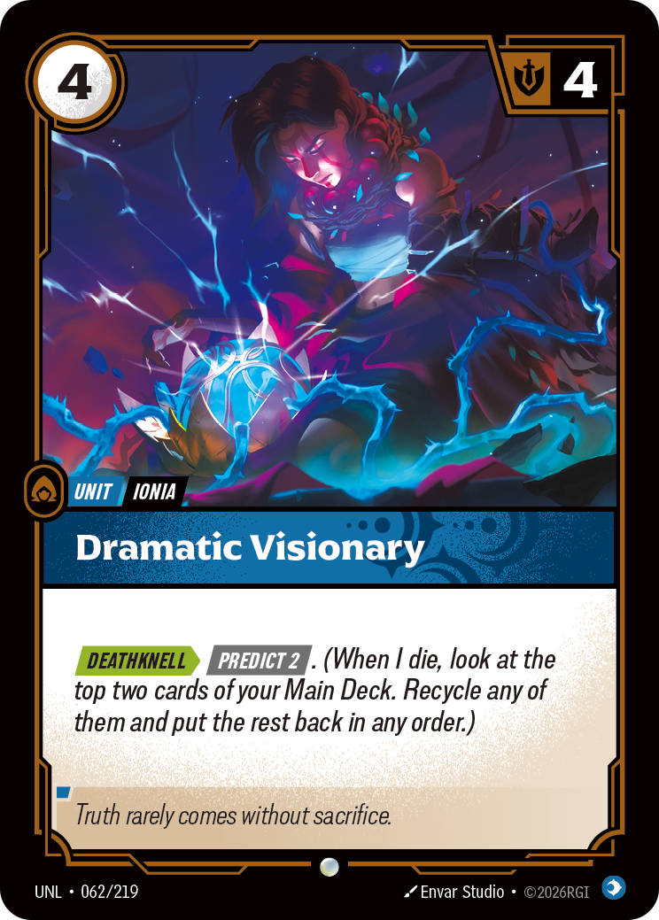 Riftbound Unit: Dramatic Visionary