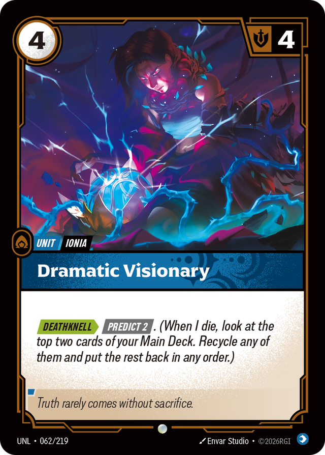 Riftbound Unit: Dramatic Visionary